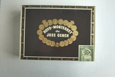 Hoyo De Monterrey de Jose Gener Wooden Cigar Box Empty 25 Double Corona Honduras