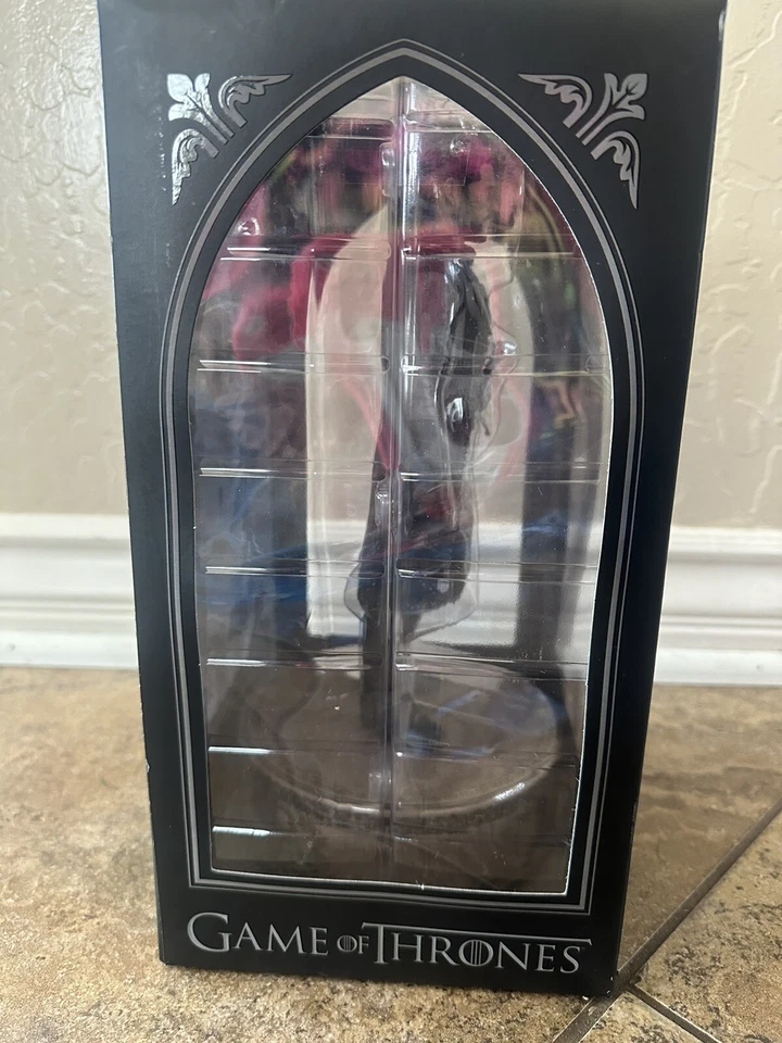 Juego de Tronos Jon Snow 10” Figura Premium Caballo Oscuro Estatua Foto 4 de 4