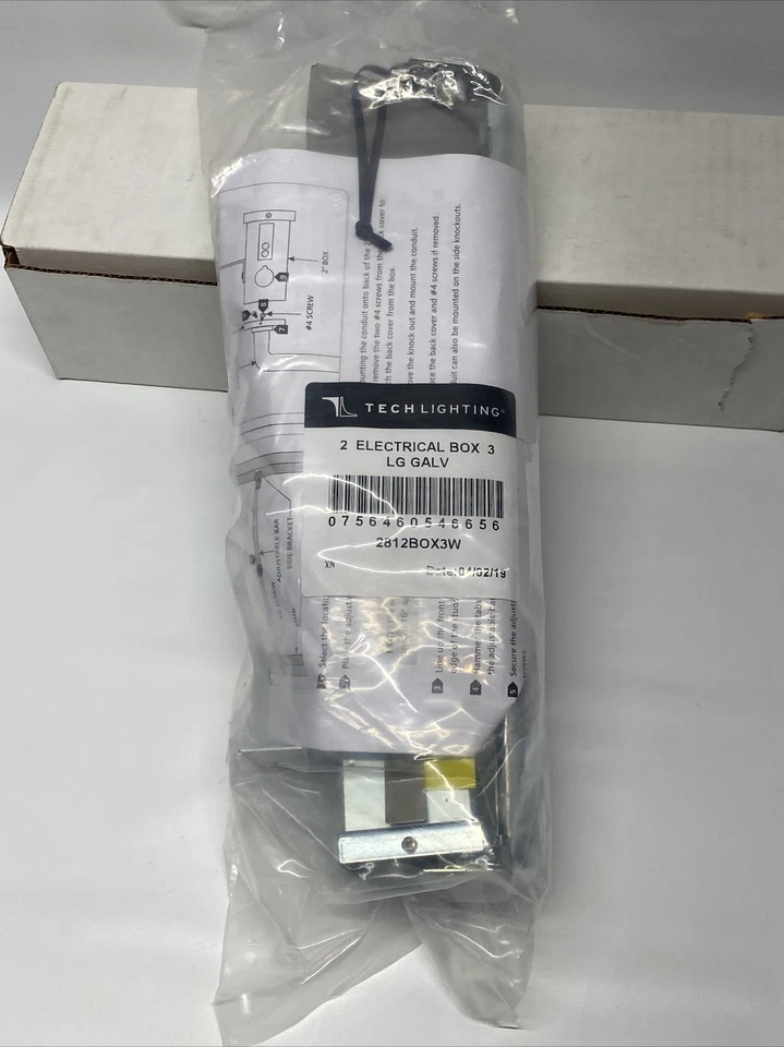 TECH LIGHTING 2812BOX3W Sealed In It’s Original Packaging - Image 2 of 4