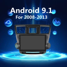 Android 10-inch Car Radio Multimedia Player Stereo Receiver For Highlander 08-14