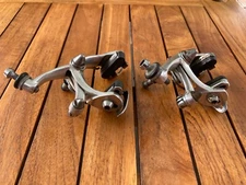 Campagnolo 1990s Chorus Brake Caliper Set Front and Rear Single Pivot Complete 