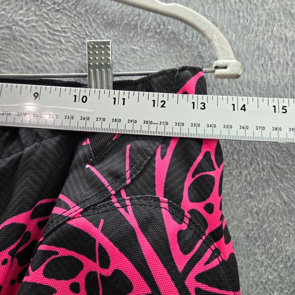 Pantalones Fox Mujer Ropa Activa 5/6 Negro Floral Mariposa 180 Parche Logo Motocross Foto 2 de 4