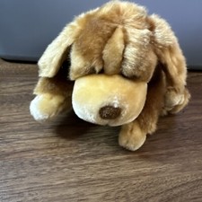 Toys R Us Animal Alley 9  Stuffed Floppy Ear puppy Dog Plush Brown