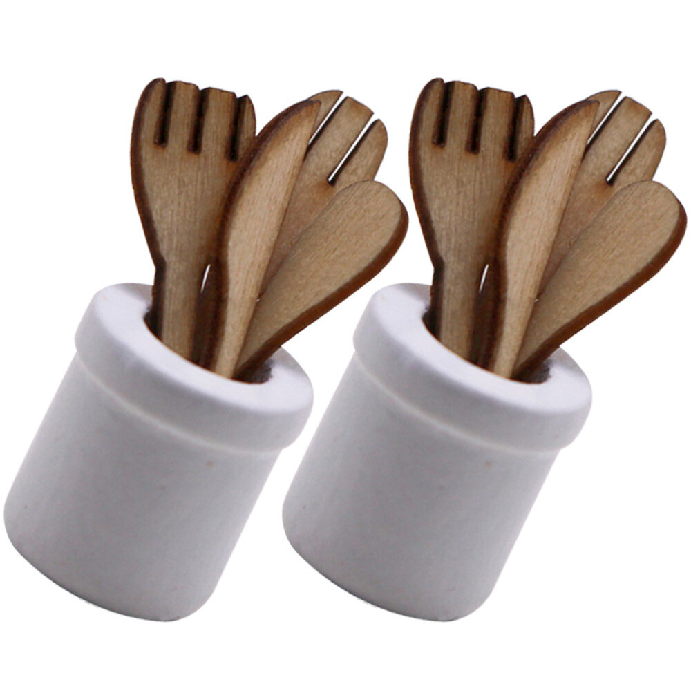 8 Sets Kids Toys Miniture Decoration Tiny House Kitchen Utensils Model eBay