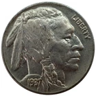 1937 Buffalo Nickel - AU/BU