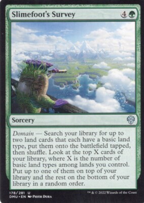 SLIMEFOOT'S SURVEY 178/281 DOMINARIA UNITED MTG MAGIC NM (yourdeckbuilder)