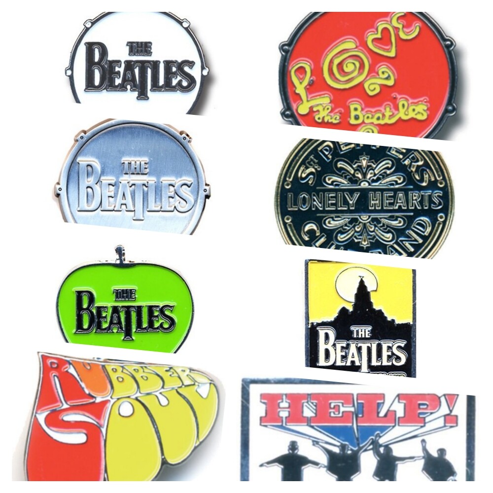 New The Beatles Enamel Metal Mini Lapel Pin Badge II | eBay