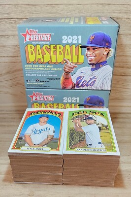 2021 Topps Heritage High Numbers #501 - #700 - Complete Your Set - You Pick