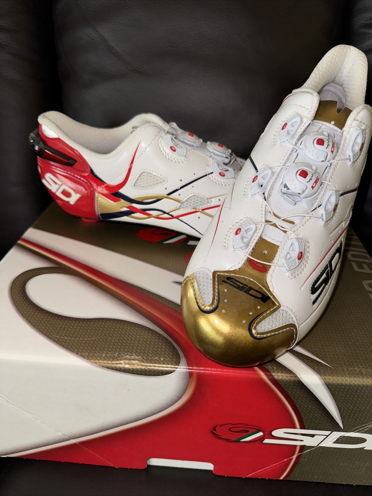 SIDI SHOT TEAM SHOE BAHRAIN MERIDA 44 EU/ 10 US mens 3bolt road Shoes eBay