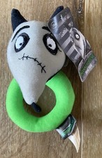 NWT Disney Tim Burton Frankenweenie Sparky Pull Dog Toy Small