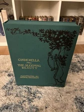 Folio Society Limited Edition ARTHUR RACKHAM: CINDERELLA & THE SLEEPING BEAUTY