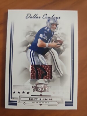 2006 Do Russ Playoff Drew Bledsoe Game Used Football #102/250