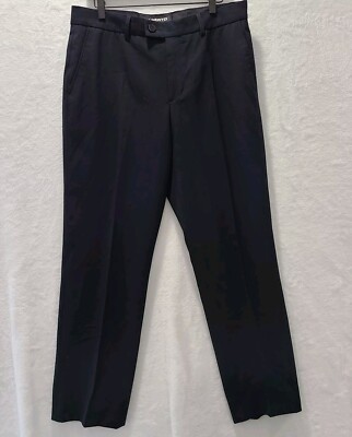 Alberto Ceramica Kevin Mens 4 Pocket Black Dress Pant Size 34x31 EU 50
