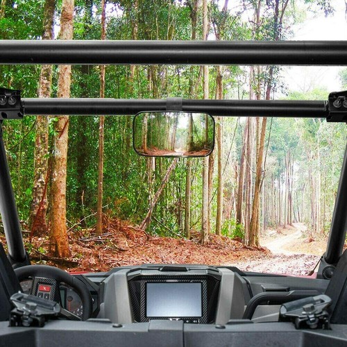 FOR YAMAHA REAR VIEW CENTER MIRROR 1.5" - 1.75" - 2" ROLL CAGE BAR MIRROR SIDE - Bild 10 von 12