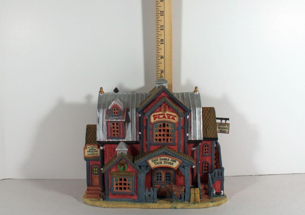 Lemax Village House Horse Shoe Plaza eBay