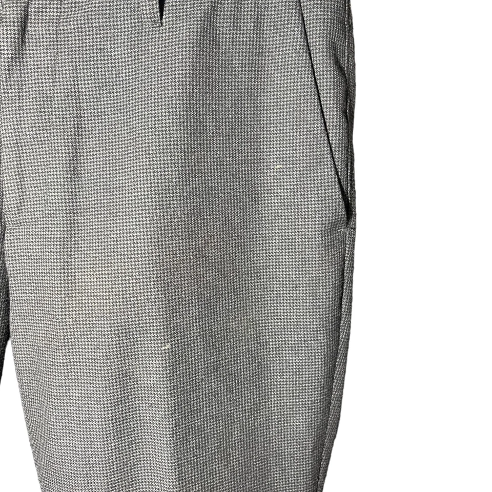 Kenneth Cole Reaction Dark Gray Spotted Viscose Dress Pants Womens Size 34/32 - Image 4 of 4