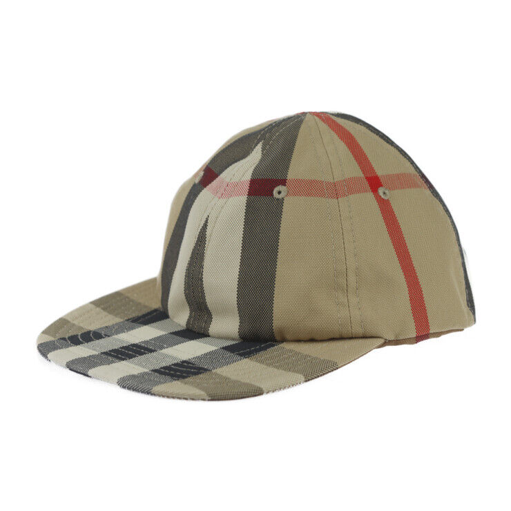 BURBERRY cap 8056296 Baseball cap Check hat Size56 cotton BURBERRY cap 8056296 Baseball cap Check hat Size56 cotton