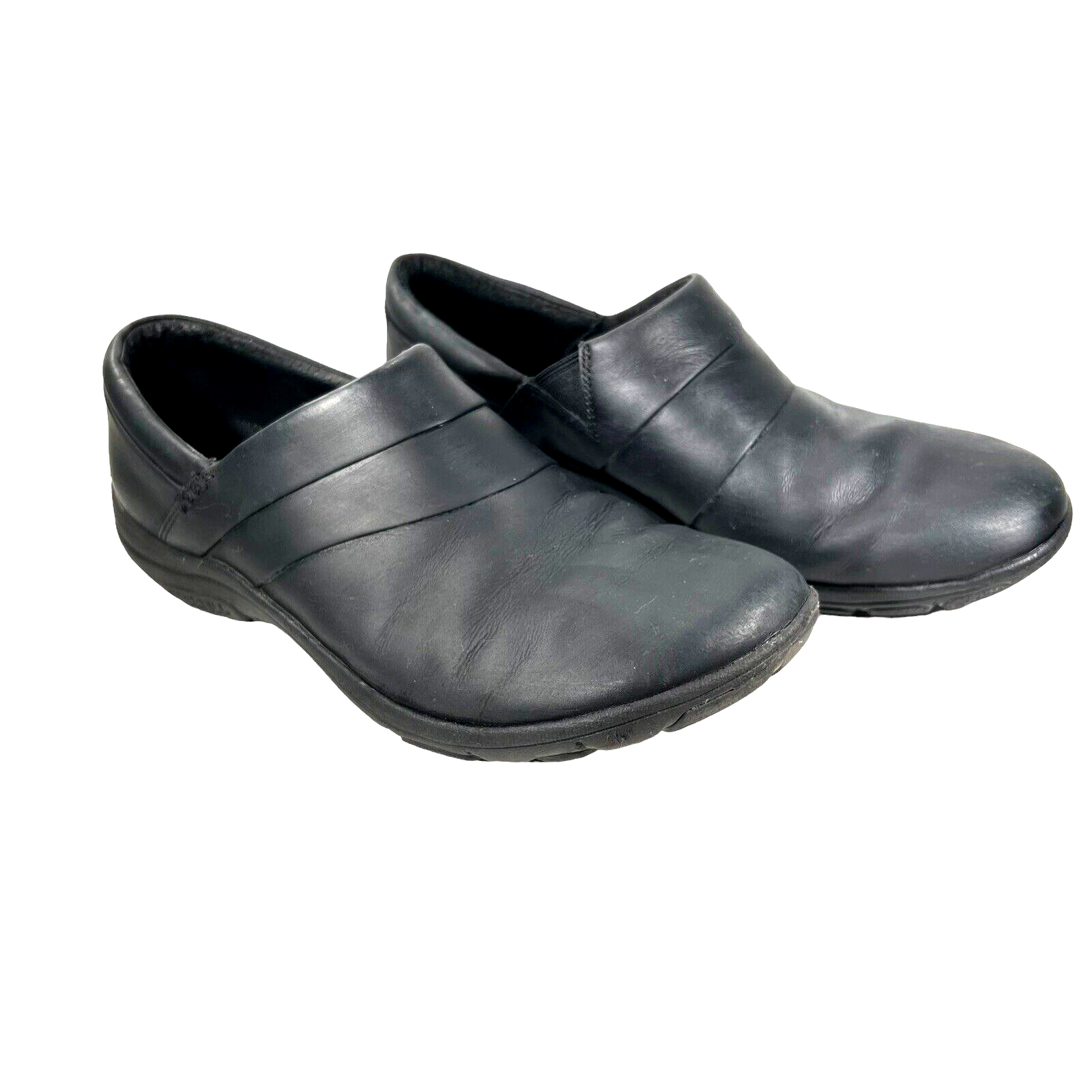 Merrell Shoes mocassini donna 10 5 Dassie Stitch slip on pelle nero J31334