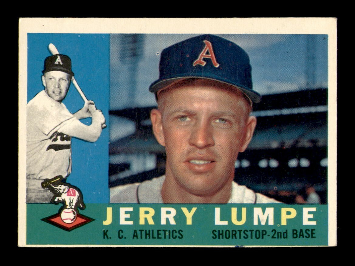 1960 Topps Set Break #290 Jerry Lumpe EX *OBGcards*