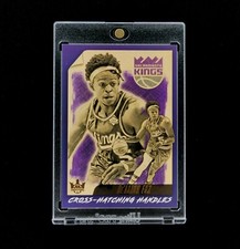 De'Aaron Fox ✴️- 2019-20 NBA Court Kings Cross - Hatching Handles Sacramento #23