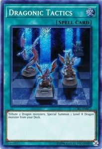 Dragonic Tactics - LCKC-EN073 - Secret Rare - Unlimited Edition x3 - Near Mint