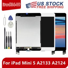 For iPad Mini 5 A2133 A2124 LCD Display Touch Screen Digitizer Assembly Replace