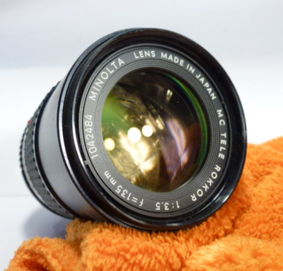 Minolta 135mm MD Tele Rokkor Lens MC | F2.8 - Rokkor-X E-mount For