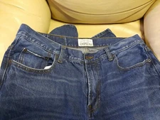 Men's Aeropostale Driggs Boot Cut Jeans Size 36x32 Medium Wash Indigo Blue