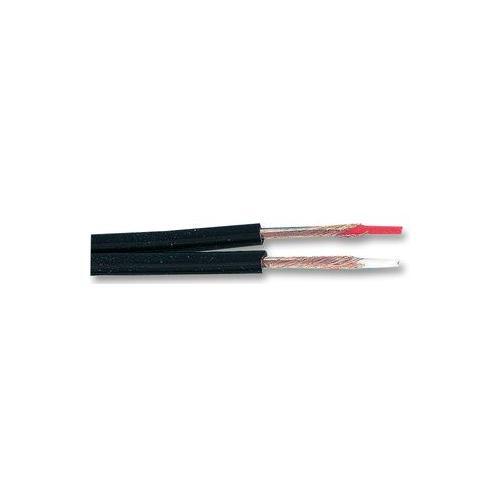 Cavo Elettrico Auto AMC 0.75mm&sup2; 2x0.75 Rosso/Nero Per LED 14A (Rotolo 30 Metri)