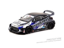 Tarmac Works 1/64 Pandem Toyota GR Yaris TOYO Tires Modèle moulé sous pression