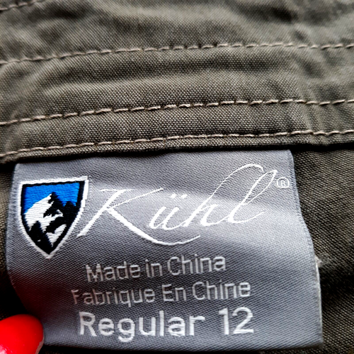 Kuhl Cargohose Damen Größe 12 Rollriegel Bein Wandern Outdoor Armeegrün - Bild 10 von 12
