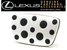 OEM Lexus Genuine LS460 LS460L LS600h LS600hL F-Sport Aluminum Pedal Set