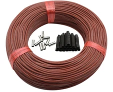 Floor Heating Warm Infrared Carbon Cable Fiber Electric Wire 12K Winter Coil 100