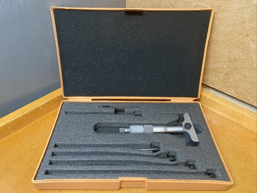 Mitutoyo 129-128 Depth Micrometer, 0-6"