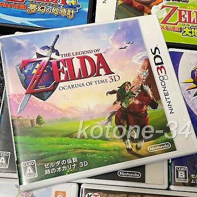 The Legend of Zelda Series Nintendo 3DS / DS Game soft Set Used ** Japanese  ver.