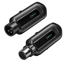 POGOLAB 2.4G XLR Wireless Microphone Transmitter Receiver Mic System 150ft