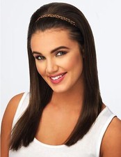Hairdo By POP Double Braid Headband Add Style In A Flash - Various Shades Avail