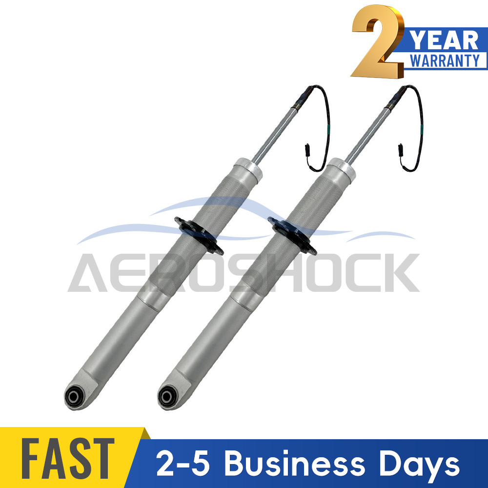 Pair Front Shock Absorbers For Maserati GranTurismo 2008-2012 Adjustable Height