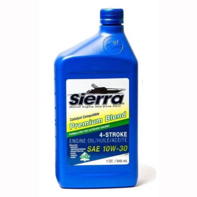 Sierra Catalyst Oil 10w30 Mineral Quart #18-9420CAT-2