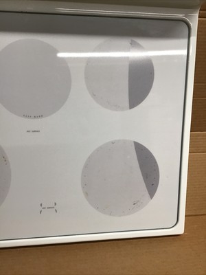 9755858 8187872 Whirlpool Range Stove Main Glass Cooktop Assembly 