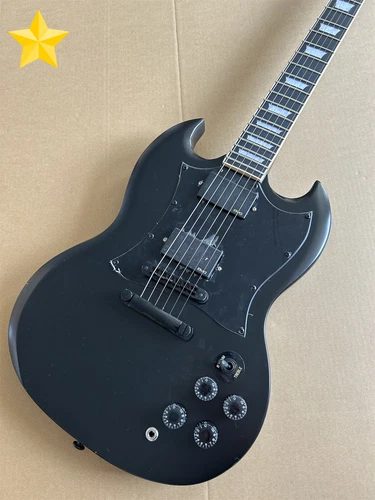 Electric Guitar SG Custom: Solid Body 6-String w/ Fixed Bridge & HH Pickups