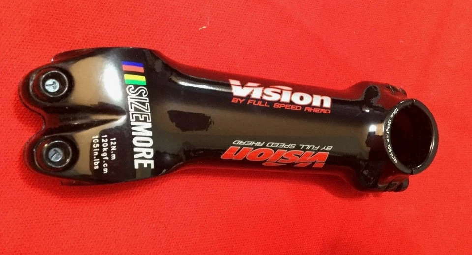 VISION SIZE MORE STEM 120x26x31.0  BLACK - Image 2 of 4