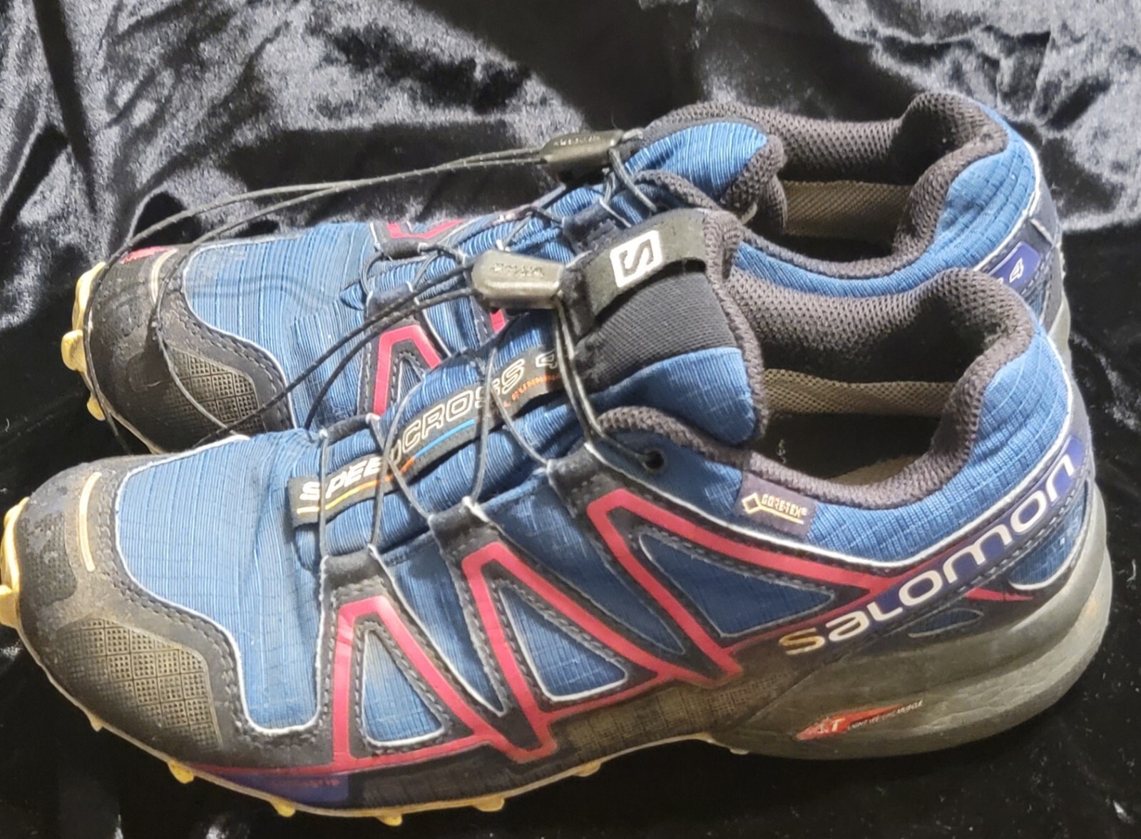 Scarpe da trail running Salomon Speed Cross 4 donna taglia 8 blu escursionismo