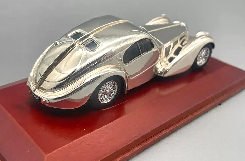BUGATTI COUPE ATLANTIC - CHROME - ATLAS - 1/43 - Photo 2/4