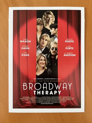 Broadway Therapy - Filmkarte Filmplakatkarte Cinema - Peter Bogdanovich Aniston