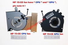 New For HP OMEN 15-CE 15-CE000 15-CE001TX 15-CE002TX Laptop "GPU CPU" Fan A pair
