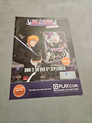 TPEEP287 MAGAZINWERBUNG 11X8'' BLEACH - THE DIAMOND DUST REBELLION THE MOVIE 2 