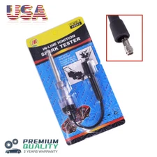 In Line Spark Plug Tester Ignition System Coil Engine Auto Diagnostic Test Tools
