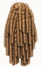 12" SHIRLEY TEMPLE CURLS CURLY HAIR PONYTAIL HAIRPIECE NUTCRACKER CLARA PAGEANT 