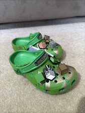 HOT Minecraft Kids' Crocs. Size C9 LIMITED EDITION Beach shoes Non-slip